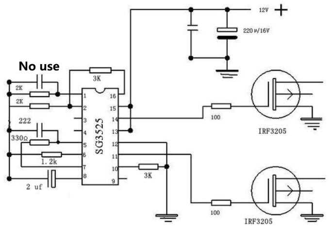 high frequency circuit diagram