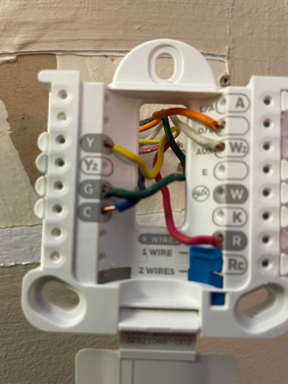 wiring diagram of honeywell thermostat