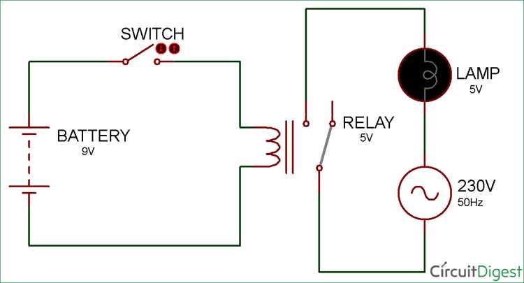 schematic diagram of relay schematic diagram of relay