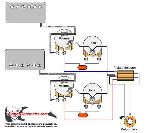 wiring diagram for gibson sg