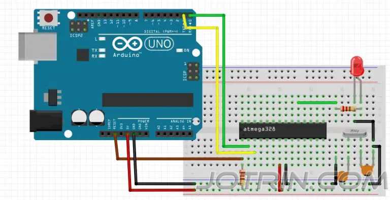 atmega328p circuit diagram
