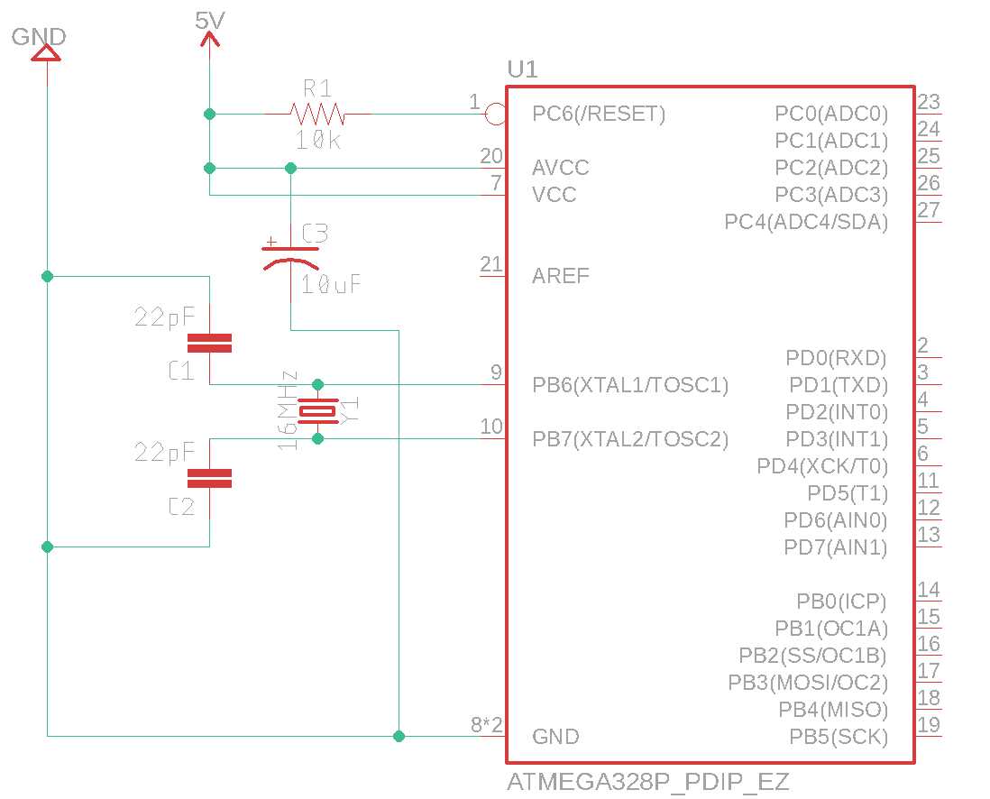 atmega328p schematic diagram