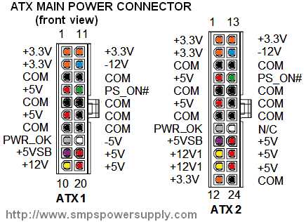 atx smps circuit diagram