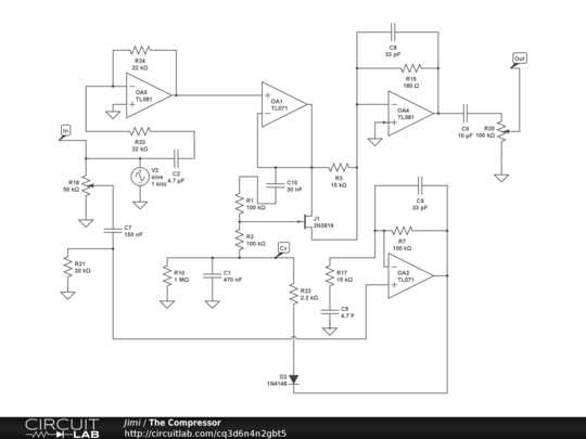 audio compressor circuit diagram audio compressor circuit diagram
