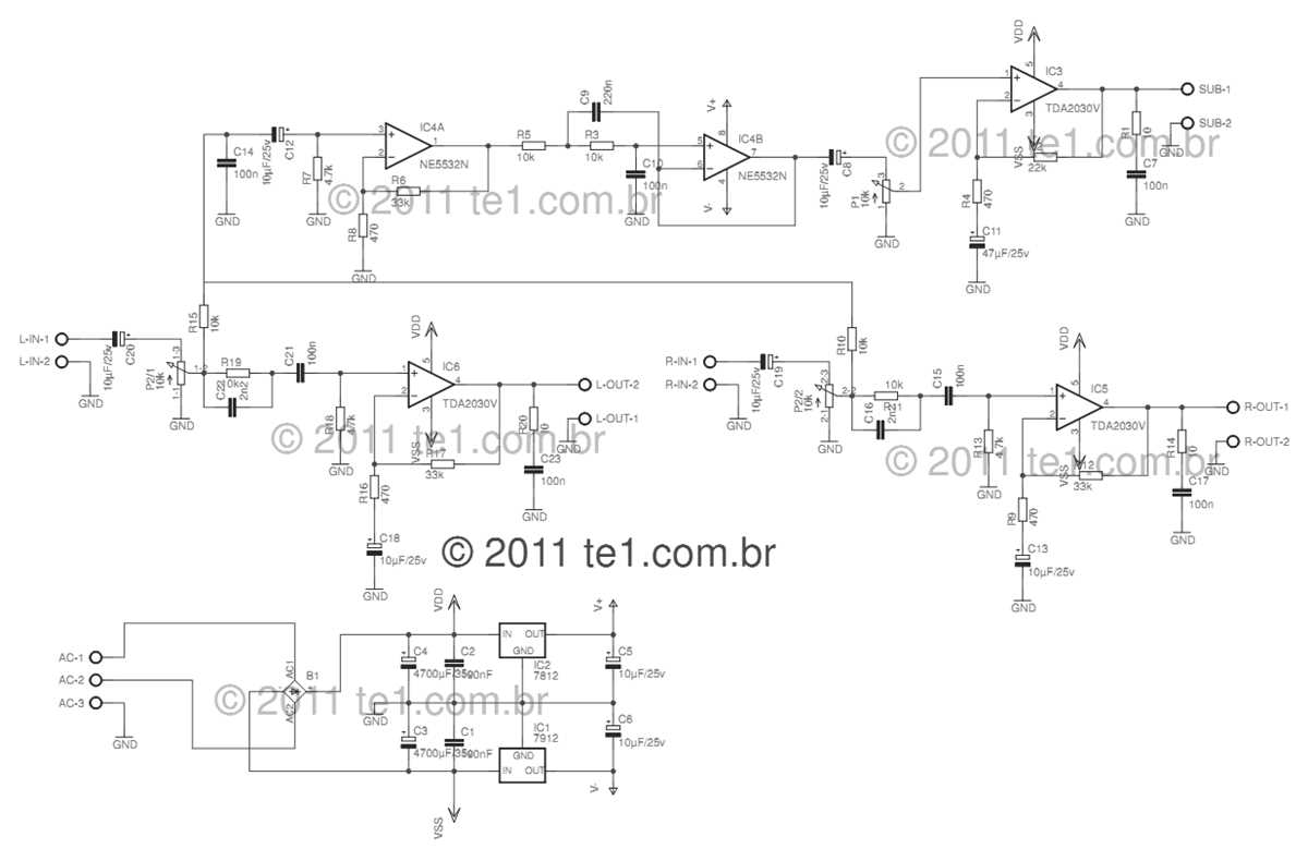audio limiter circuit diagram
