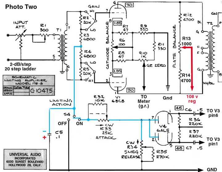 audio limiter circuit diagram