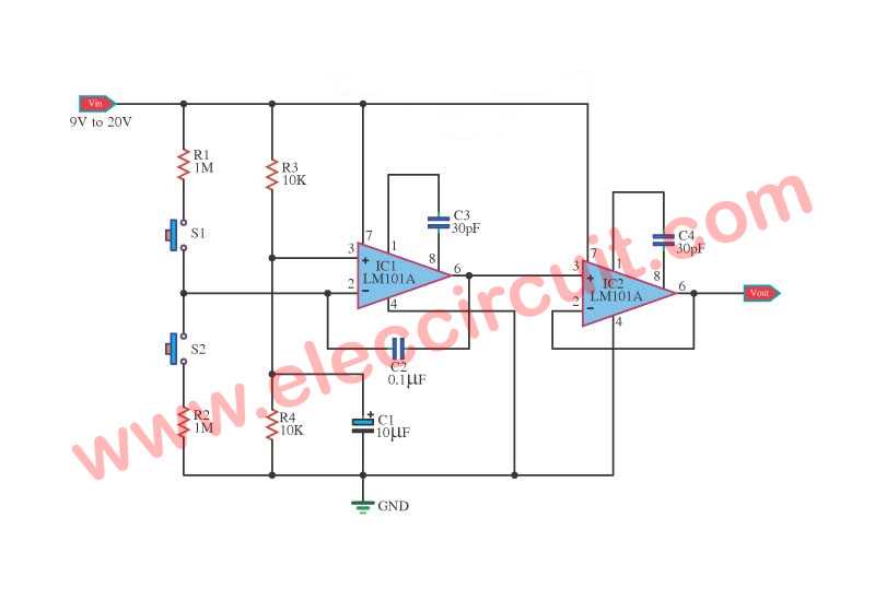 automatic volume control circuit diagram