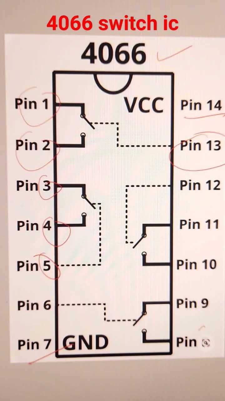 ic 4066 circuit diagram