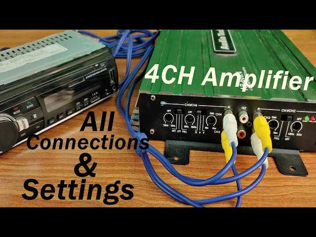 car amp wiring diagram