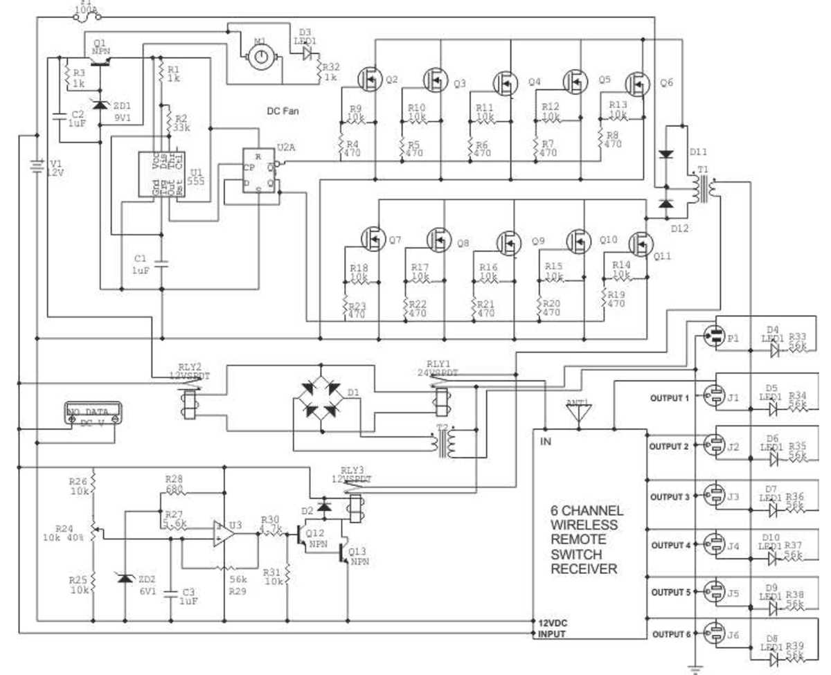 5000 watts inverter schematic diagram