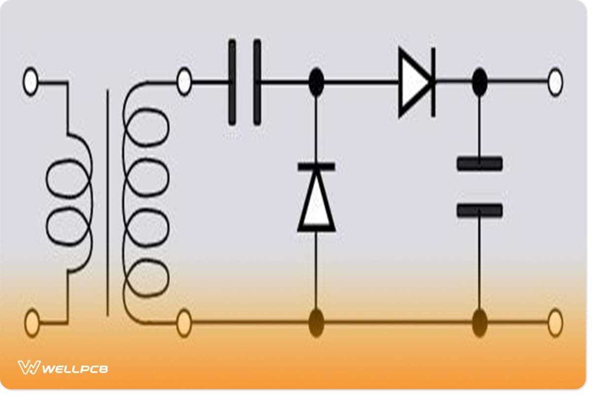 dc voltage doubler schematic diagram