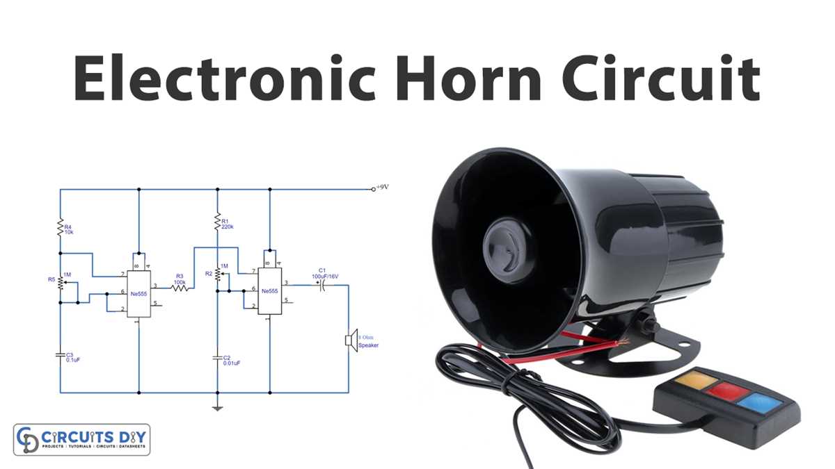 simple horn circuit diagram
