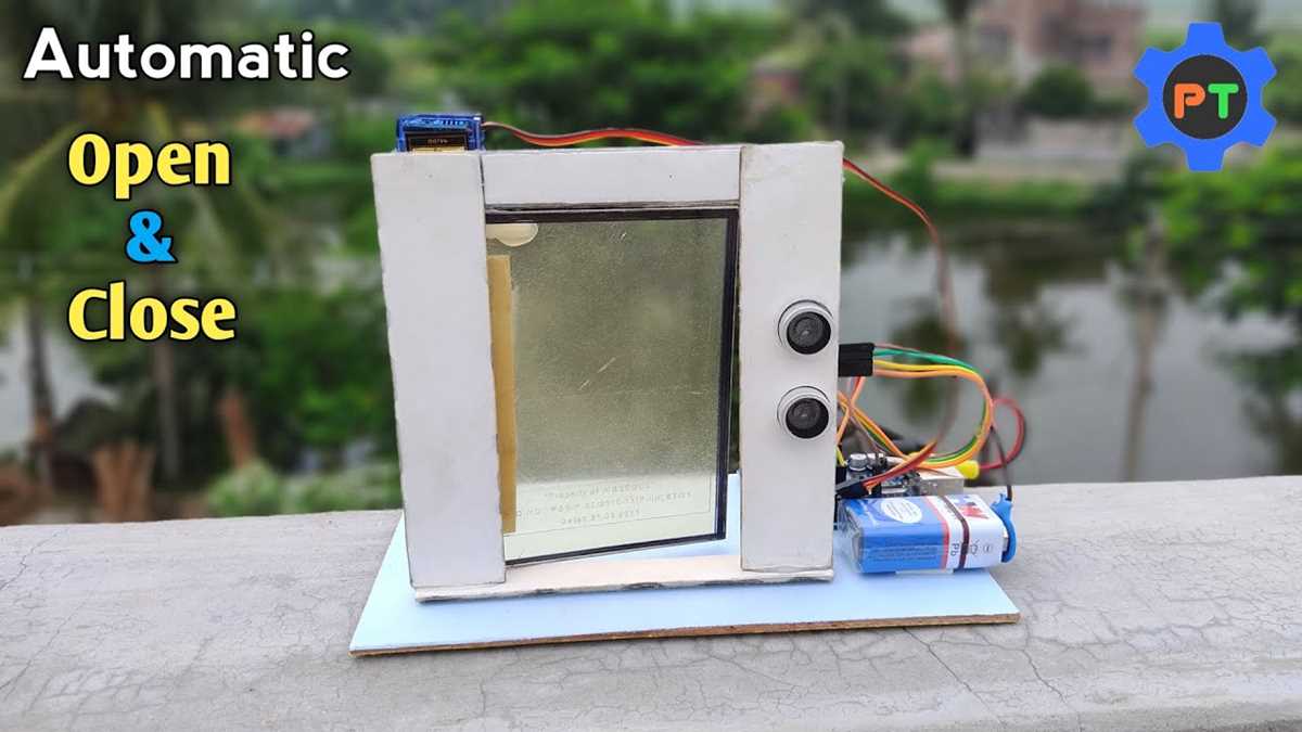 automatic door opening system circuit diagram