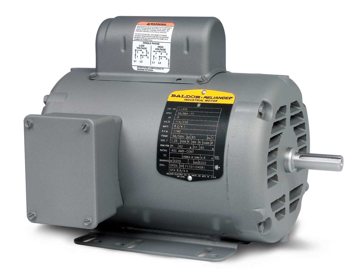 baldor motor wiring diagram