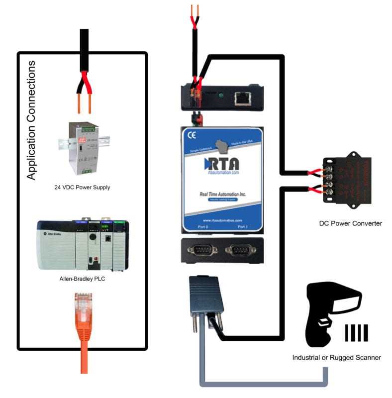 barcode reader schematic diagram