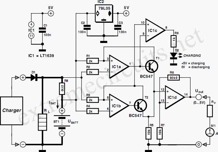 battery charger diagram circuit