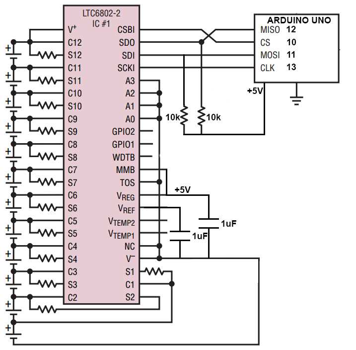 battery management circuit diagram