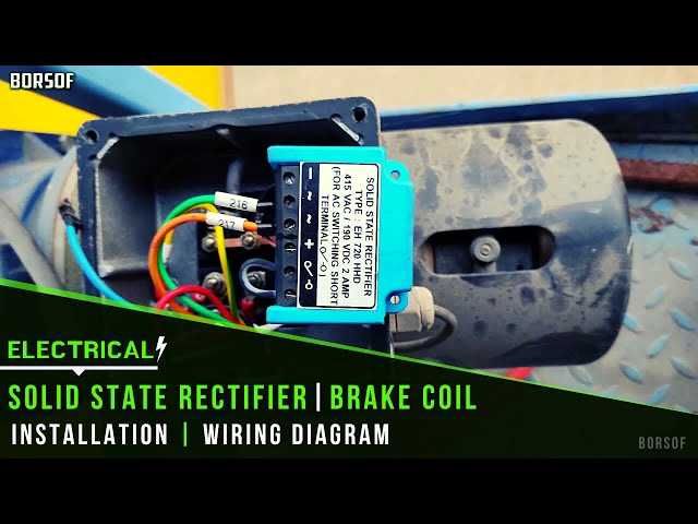brake rectifier circuit diagram