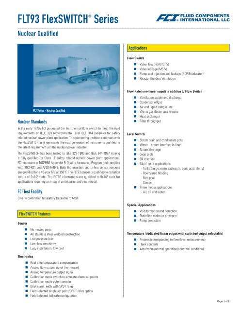 flt93s flow switch schematic diagram components integrated circuits