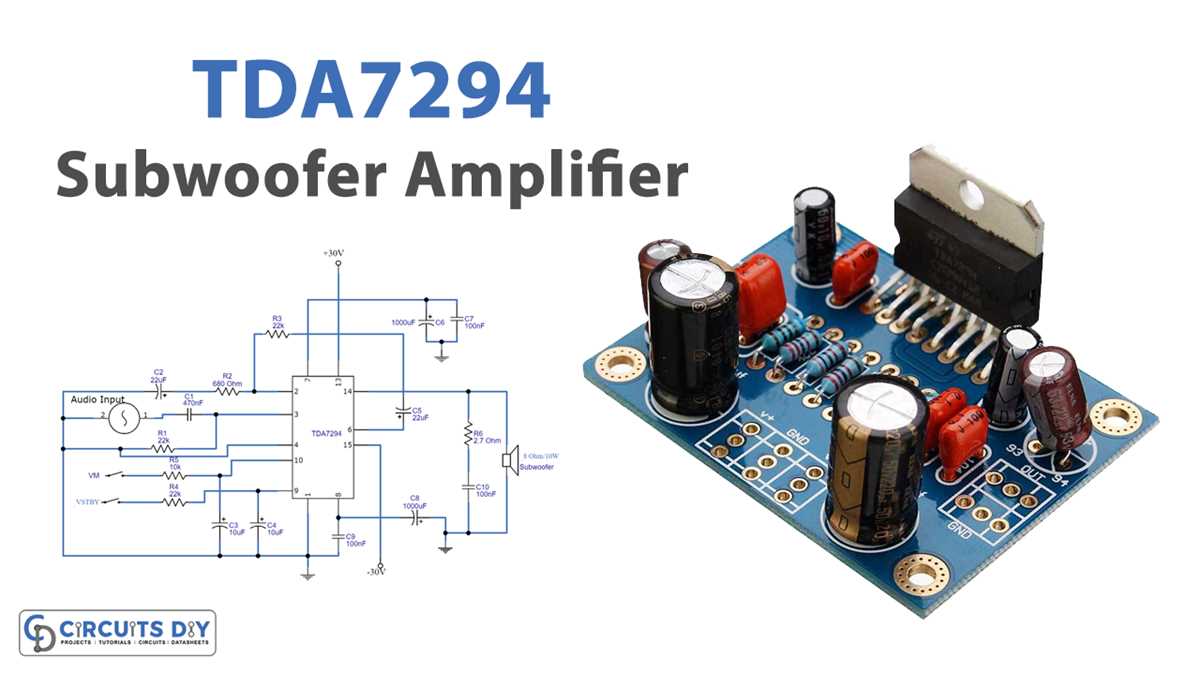 tda7294 circuit diagram
