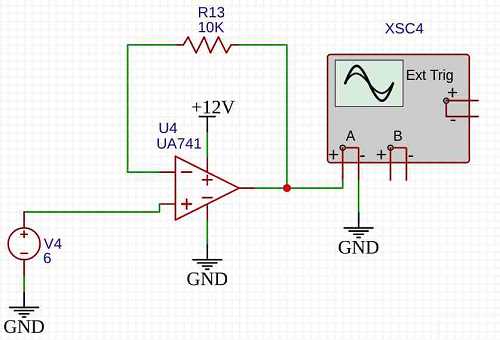 741 amplifier circuit diagram