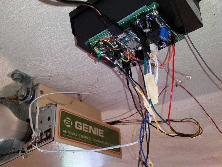 genie garage door opener sensor wiring diagram