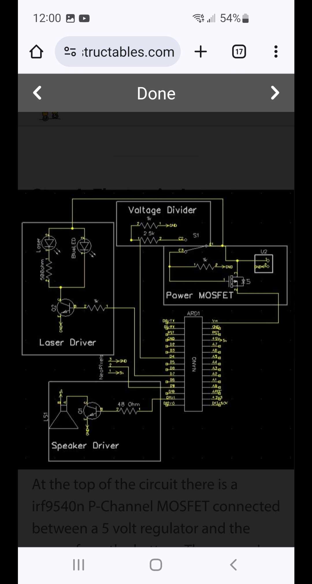 convert the following pictorial to schematic circuit diagrams