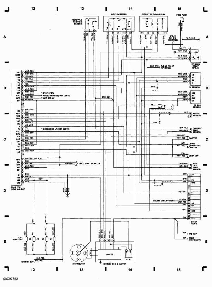 1999 toyota camry alternator wiring diagram