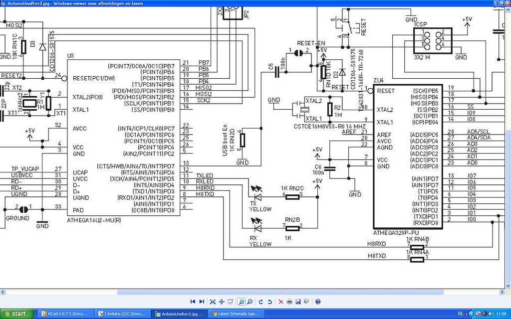 atmega328p schematic diagram