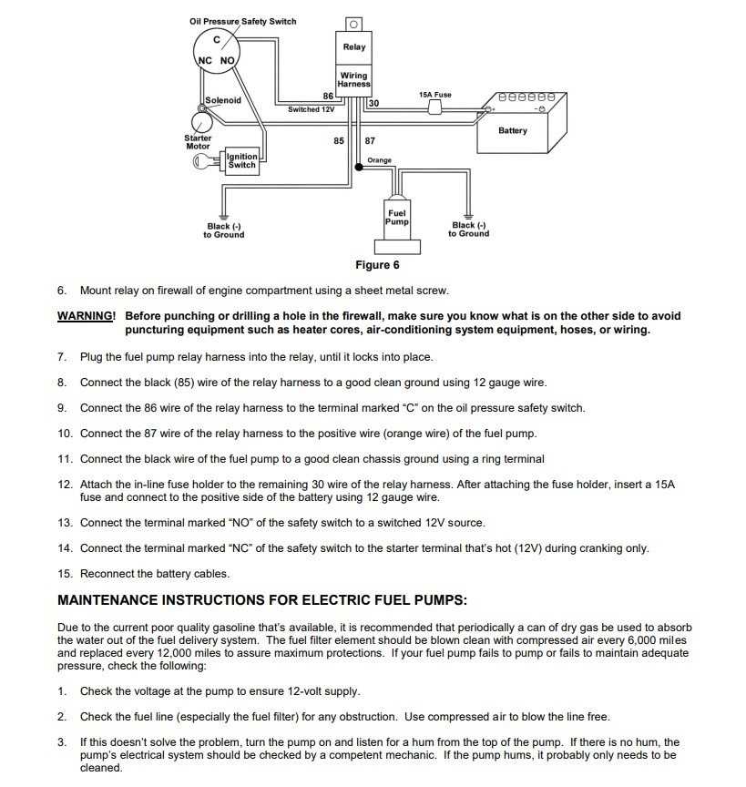 boat oil pressure safety switch schematic diagram