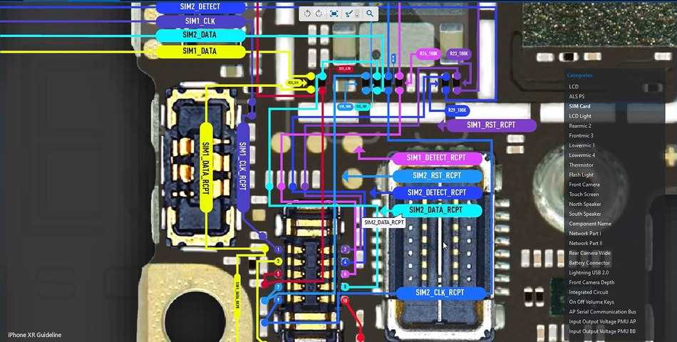 how to read iphone schematic diagrams
