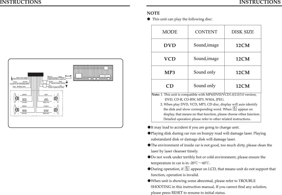 boss stereo wiring harness diagram