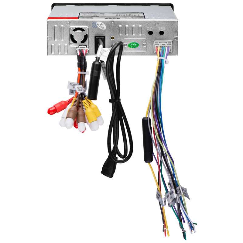 boss stereo wiring harness diagram