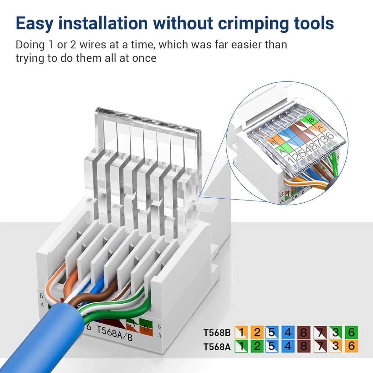 cat5e keystone jack wiring diagram