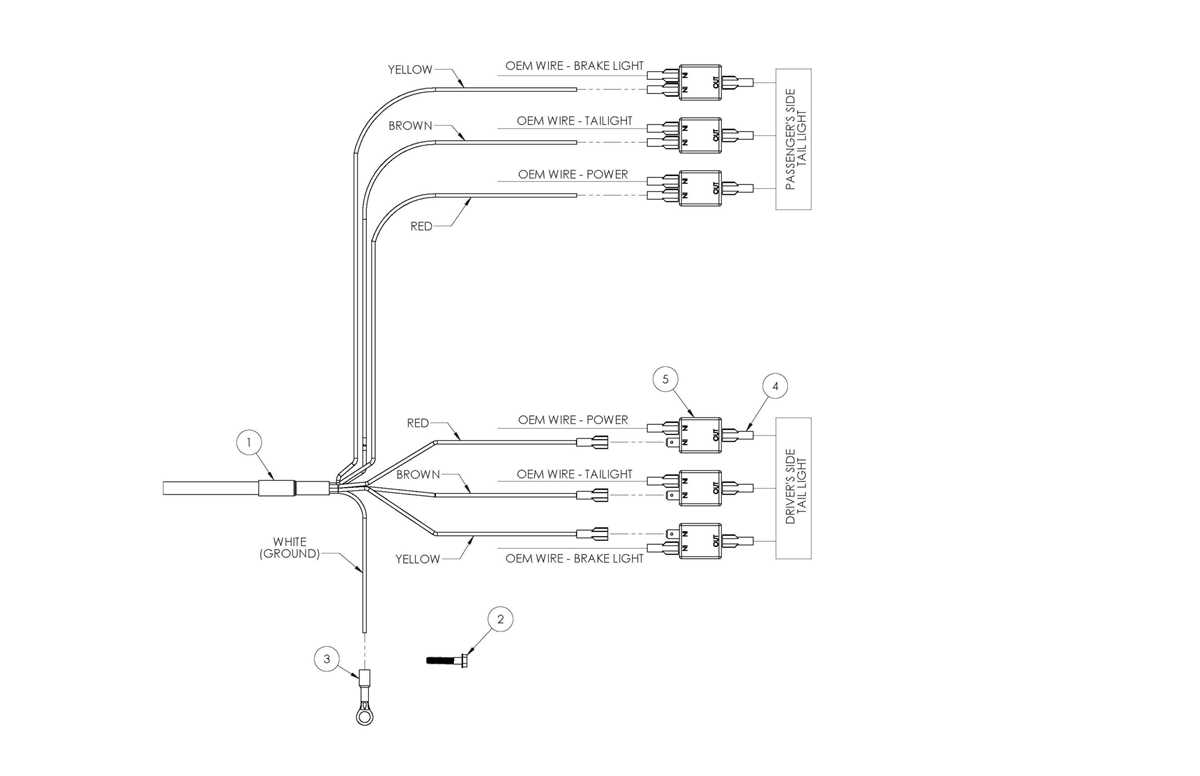 brake and tail light wiring diagram brake and tail light wiring diagram