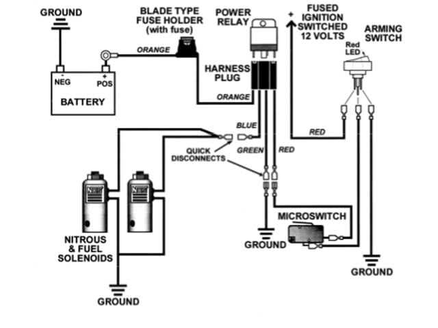 2 stage nitrous wiring diagram