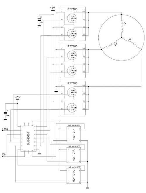 brushless motor schematic diagram brushless motor schematic diagram