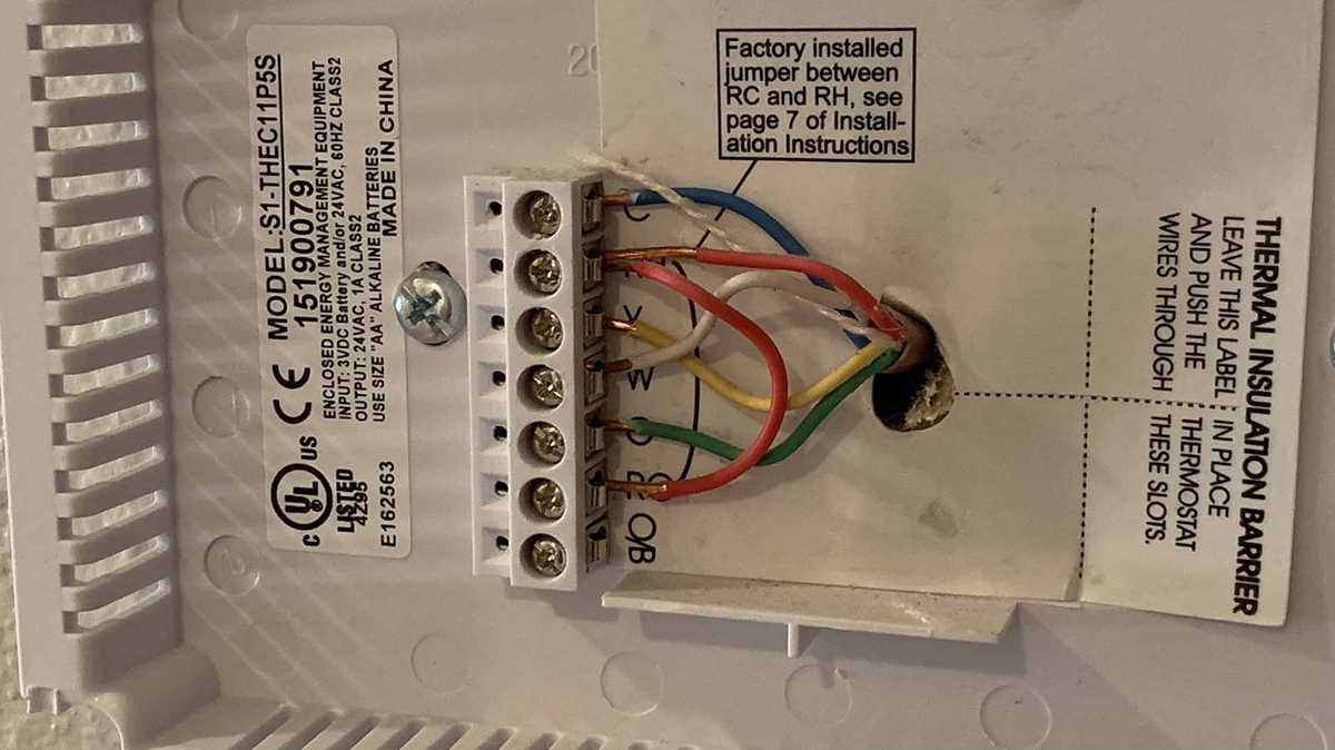 bryant thermostat wiring diagram