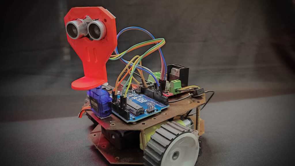 human following robot circuit diagram