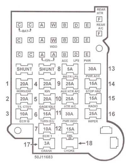 1988 chevy 1500 wiring diagram