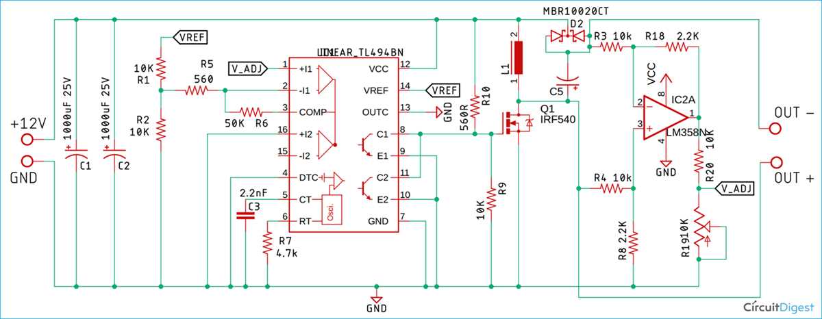 buck boost converter circuit diagram buck boost converter circuit diagram