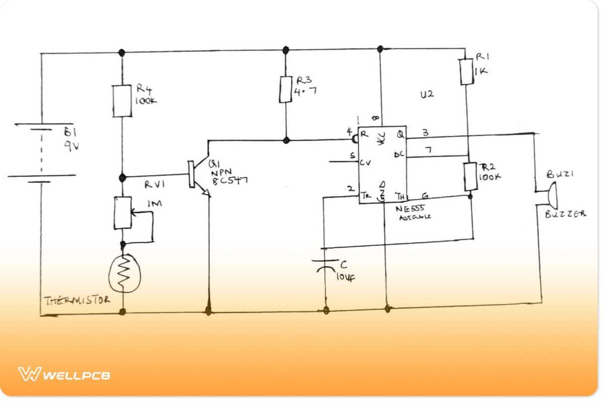 burglar alarm circuit diagram burglar alarm circuit diagram