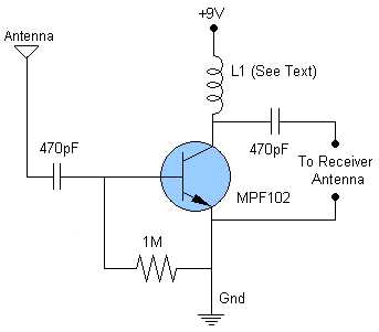 amplifier circuit diagram simple
