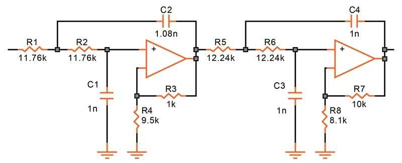 butterworth filter circuit diagram butterworth filter circuit diagram