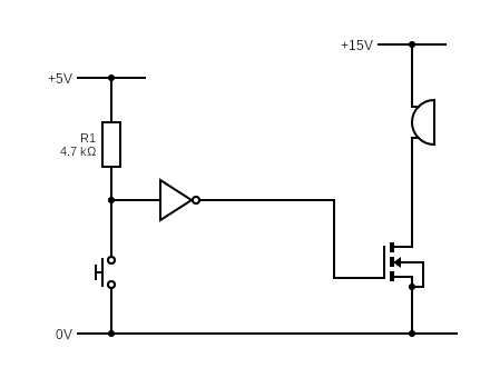 buzzer schematic diagram