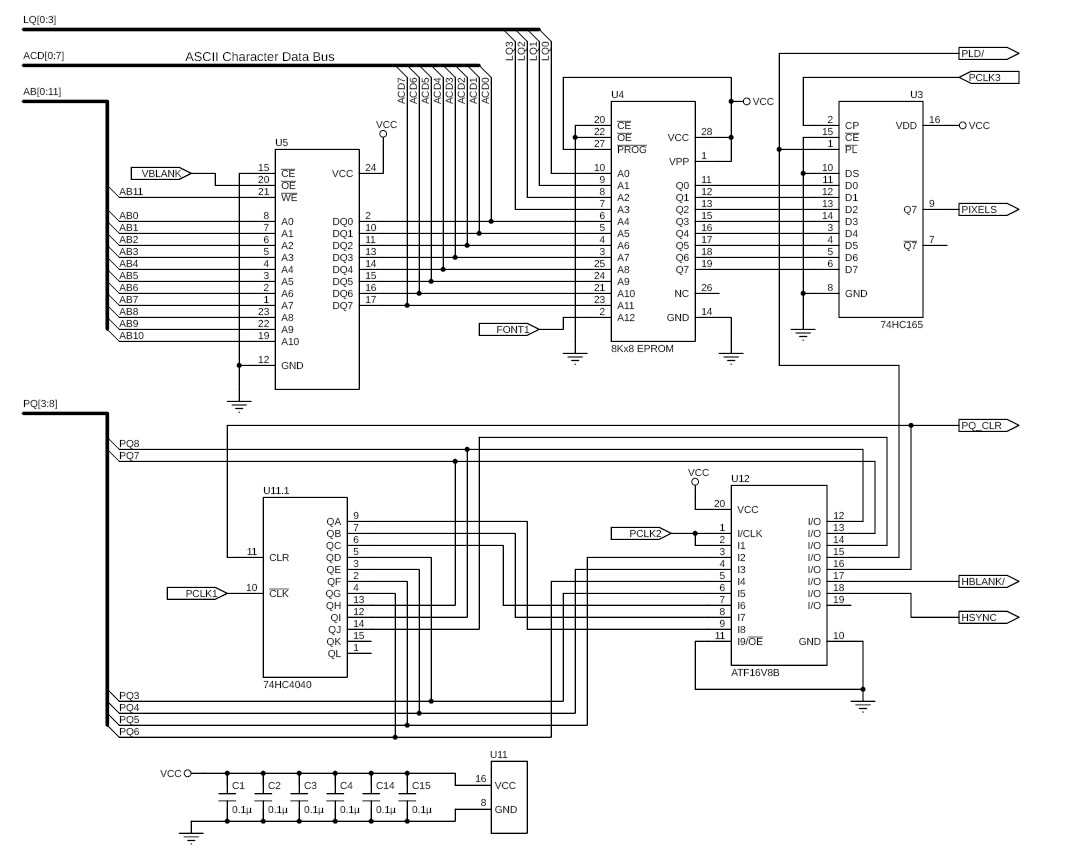 ascii circuit diagram