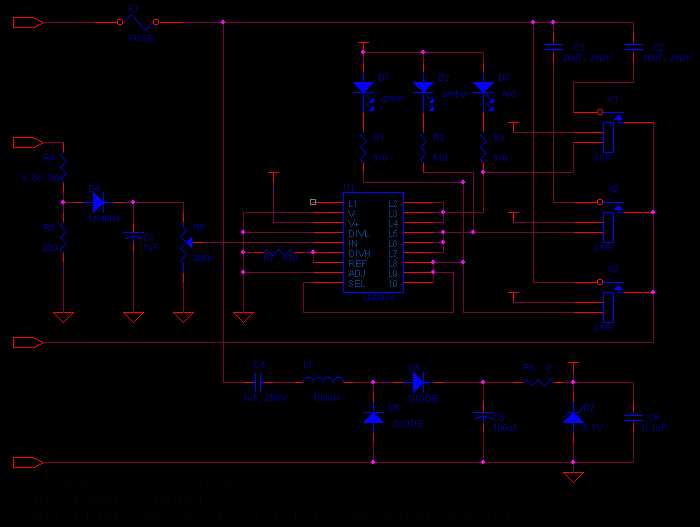 capacitor fan regulator circuit diagram