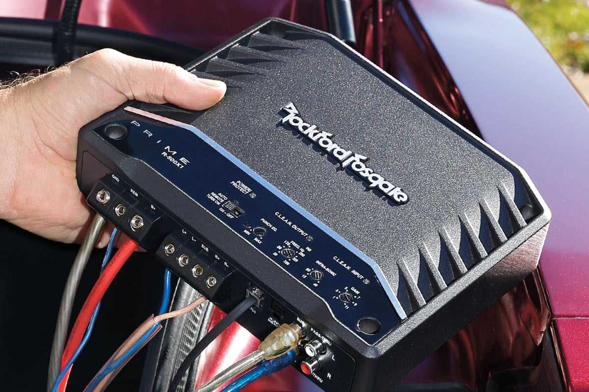 car amp wiring diagram