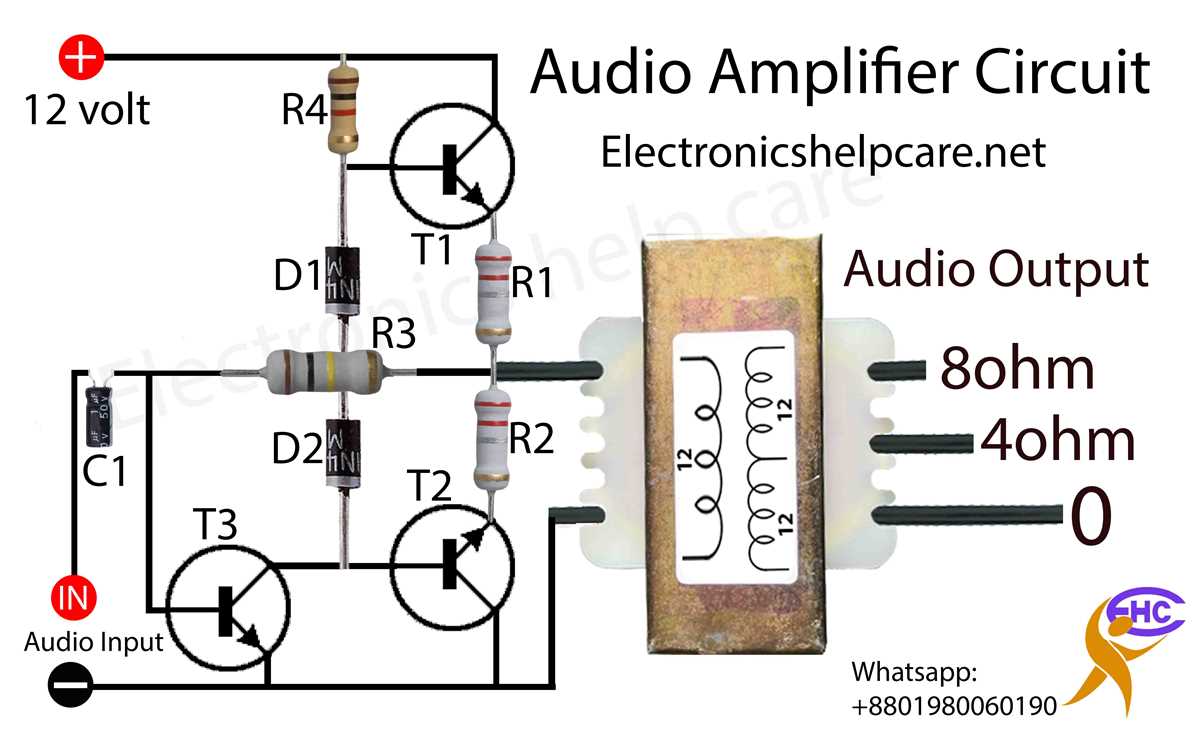 car stereo circuit diagram