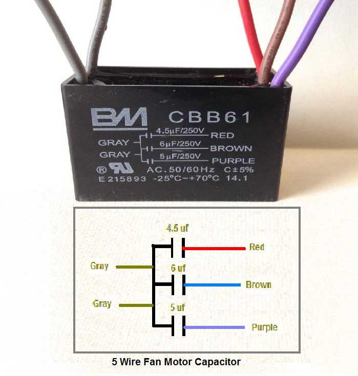 cbb61 capacitor wiring diagram